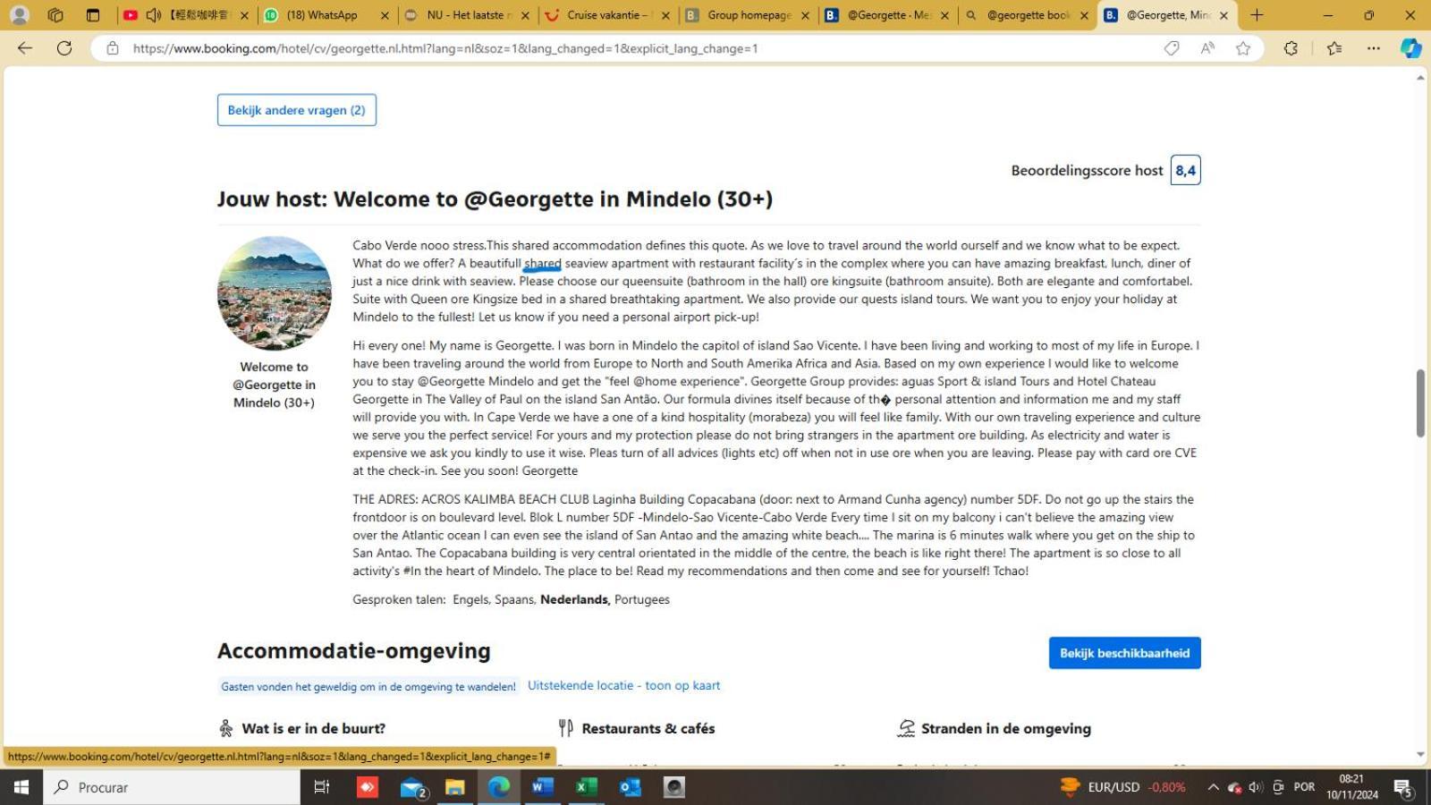 @Georgette Panzió Mindelo Kültér fotó